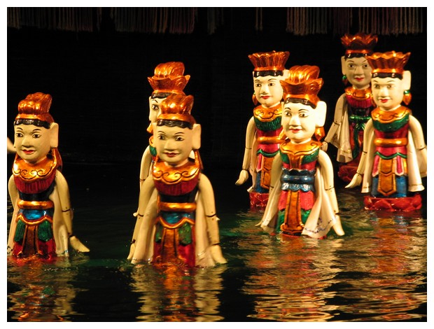 Water puppets
