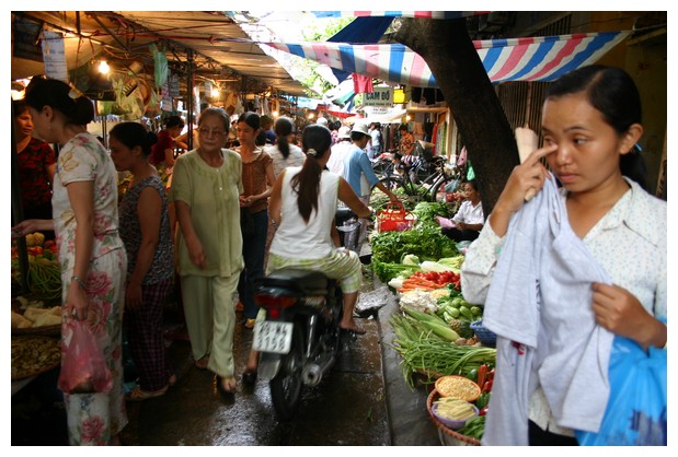 Street Market in Hanoi