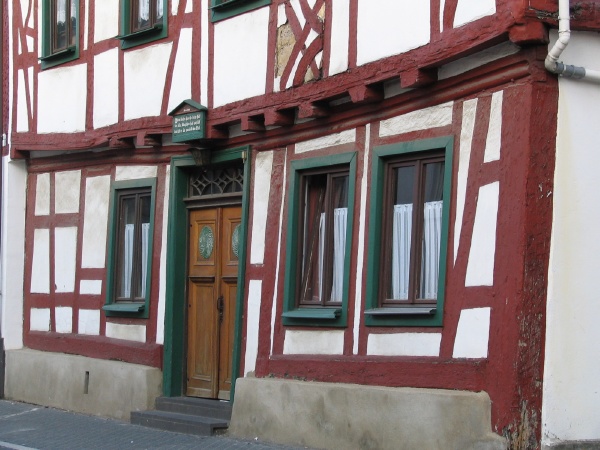 Half Timbered House in Rhen