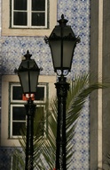 Streetlights in Chiado