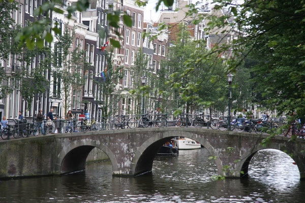 Bikes over the Bridge