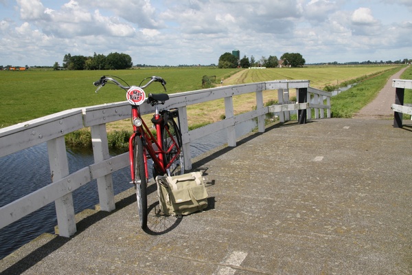 My Bike on a Bridge