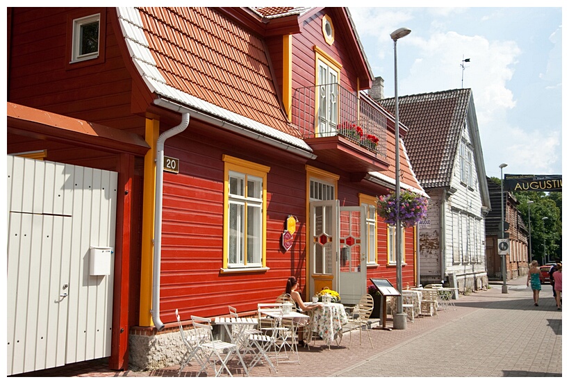 Colored Wooden Houses