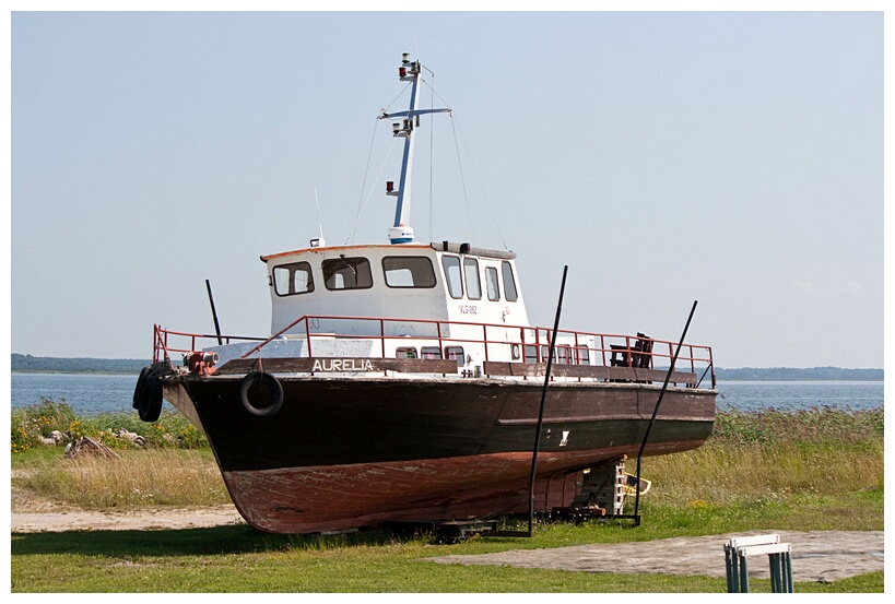 Aground Boat