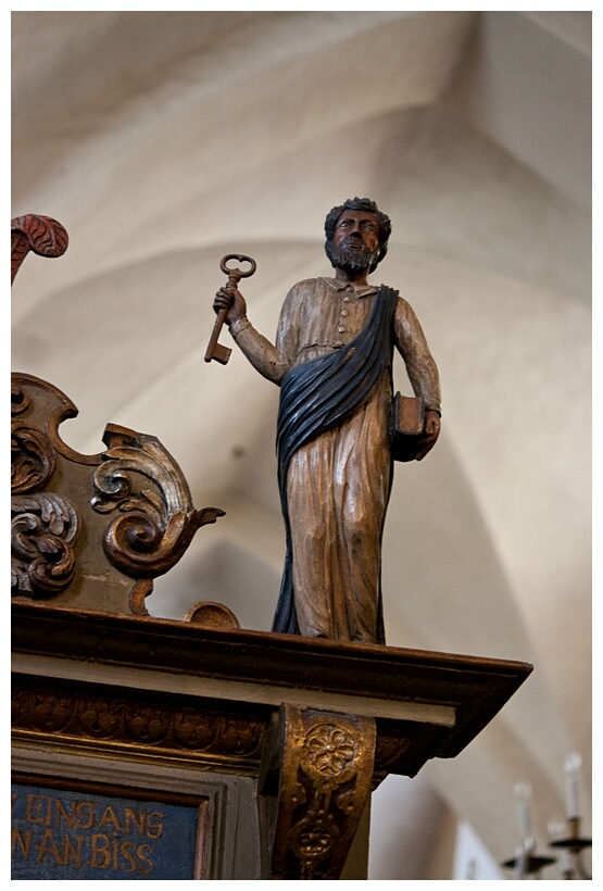 Wooden St. Peter