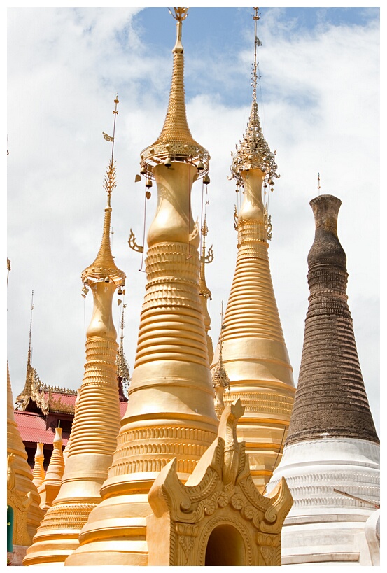 Restored Pagodas