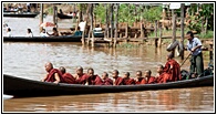 Monks on Boat