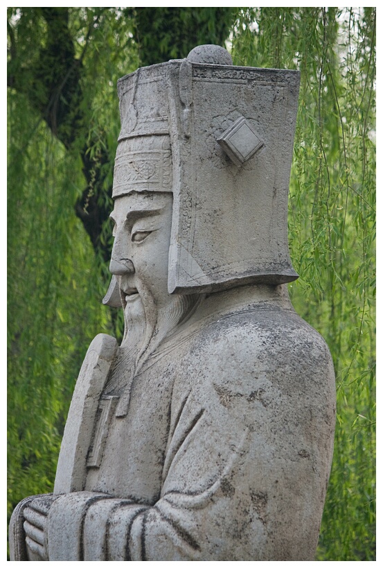Statue in the Ming Tombs