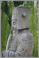 Statue in the Ming Tombs