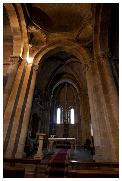 Interior de San Juan de Rabanera