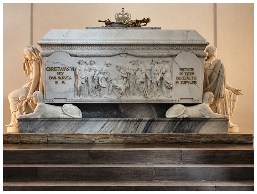 Sarcophagus of king Christian VI
