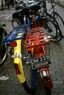 Coloured Bikes