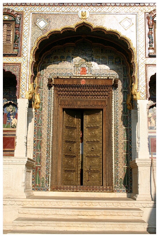 Haveli's door