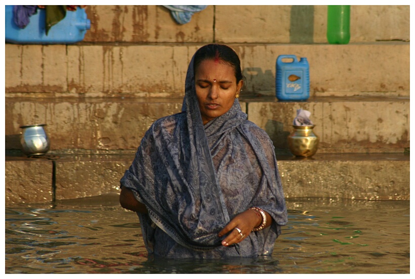 Entering in the Sacred Water