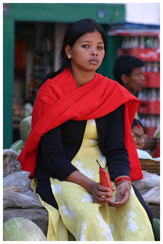Woman in Kathmandu