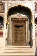 Haveli's door