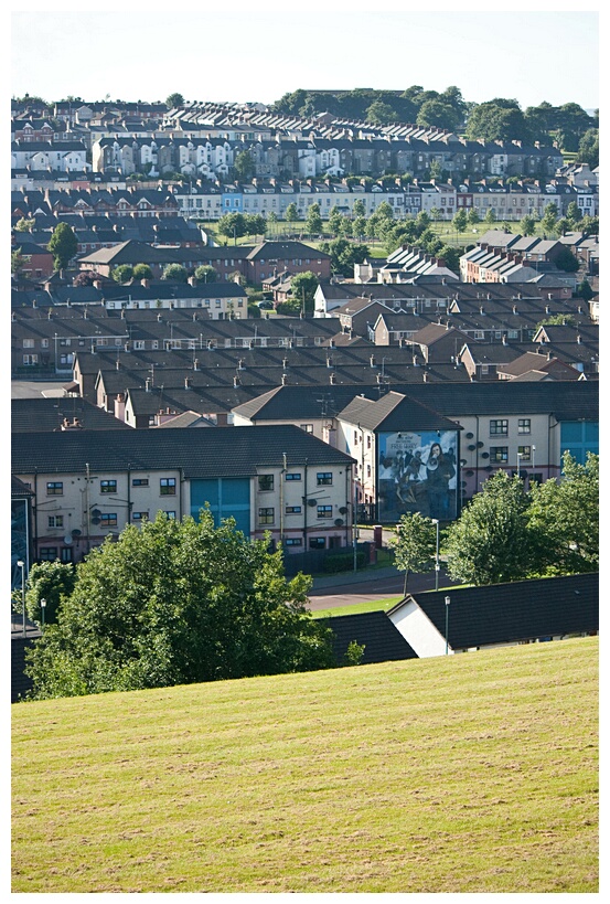 Bogside from Derry Walls