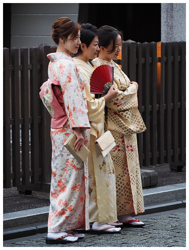 Women with Kimonos