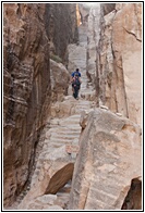 Stairs to Hidden Canyon