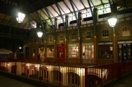 Covent Garden solitario en la noche