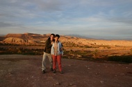 Both of us in Ait-Benhaddou