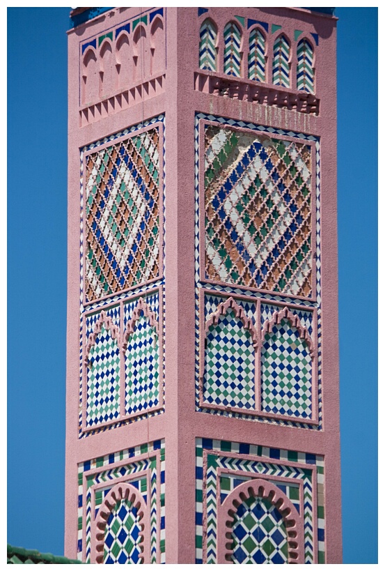 Decorated Minaret