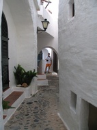 Street of Binibeca Vell