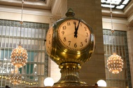 Clock in Grand Central Station