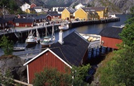 Nusfjord fishermen's huts