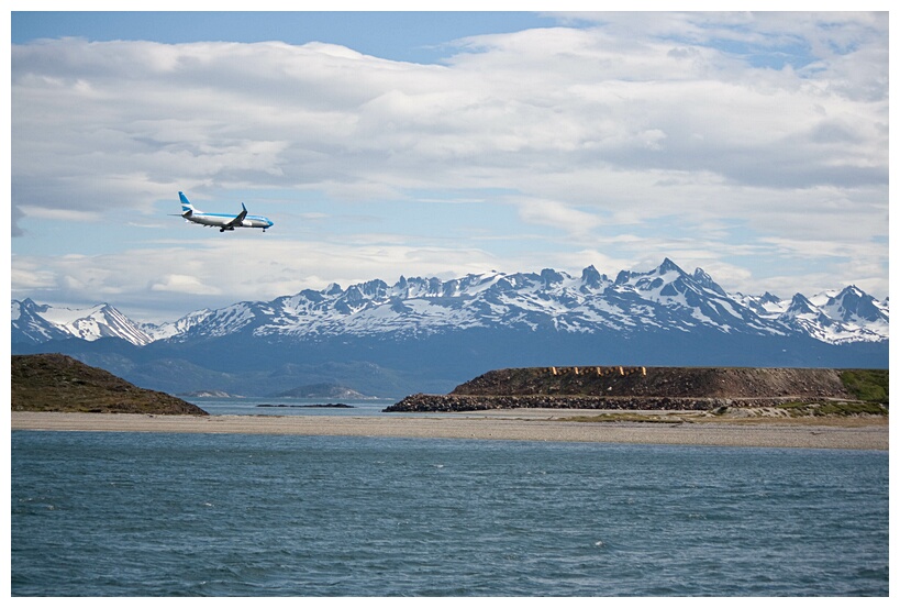 Aterrizando en Ushuaia