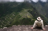 Alberto en el Huayna Pichu