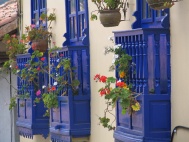 Balcones floridos