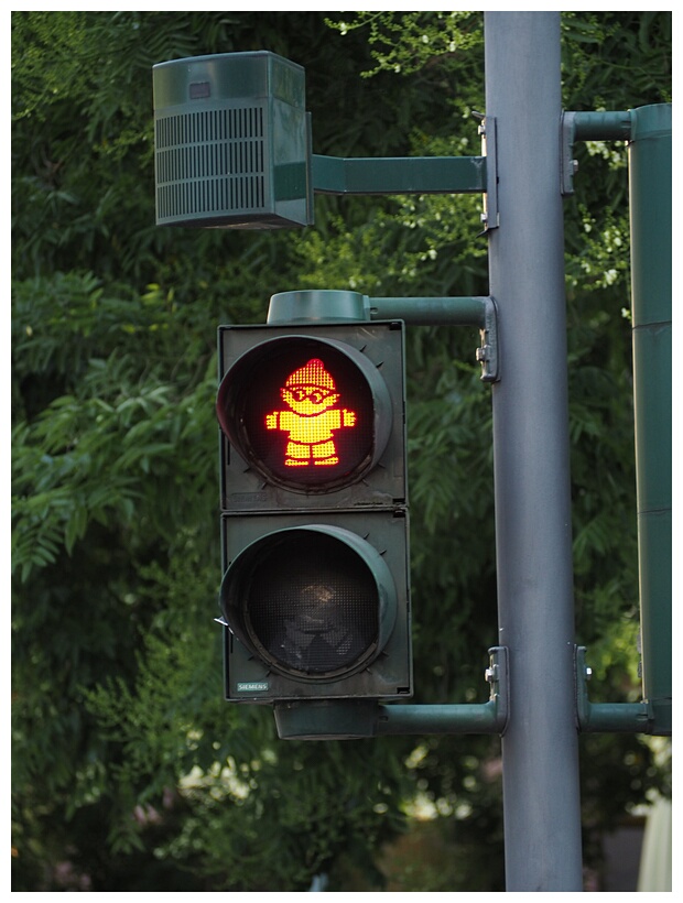 Mainzelmnnchen traffic light