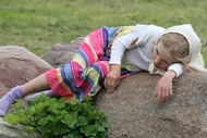 Resting on a Stone