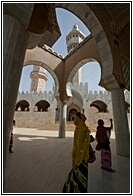 Tourists in Touba Mosque