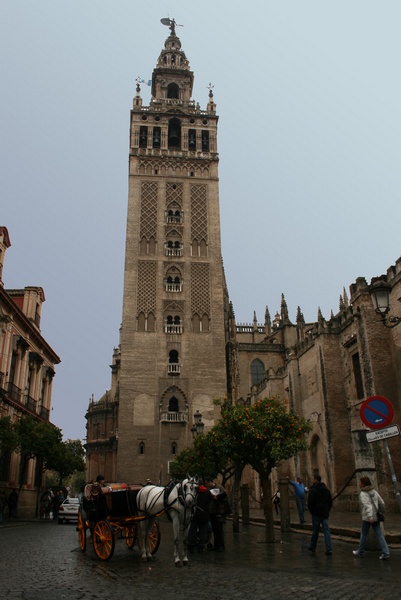 Lluvia en Sevilla