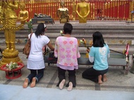 Worshippers Praying