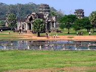 Angkor Wat Front