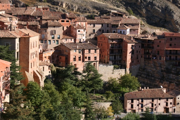 Vista de Albarracn desde la Catedral