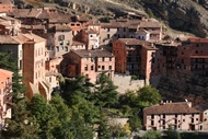 Vista de Albarracn desde la Catedral
