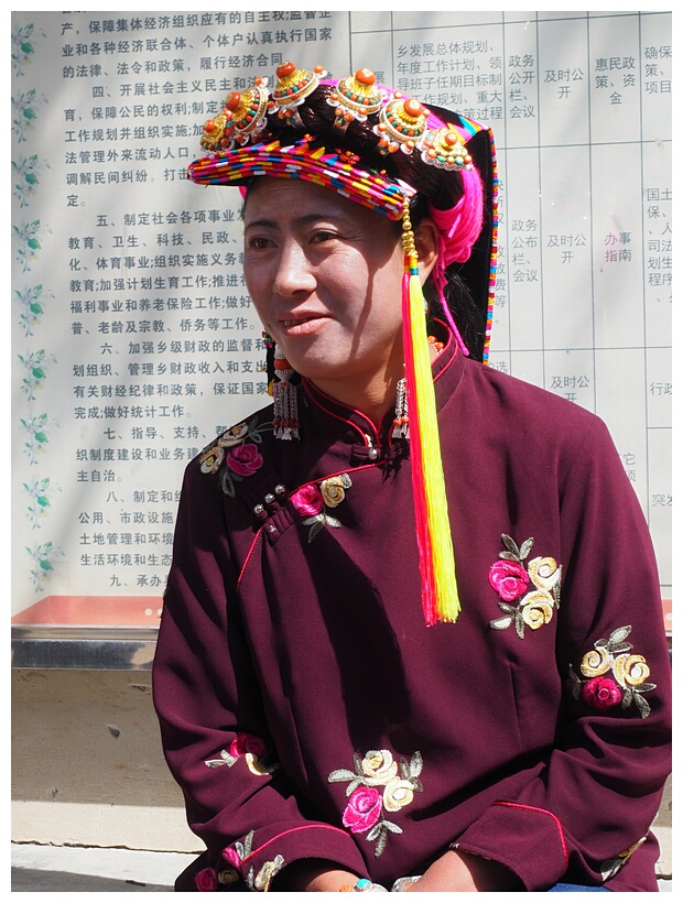 Jiarong Tibetan Woman