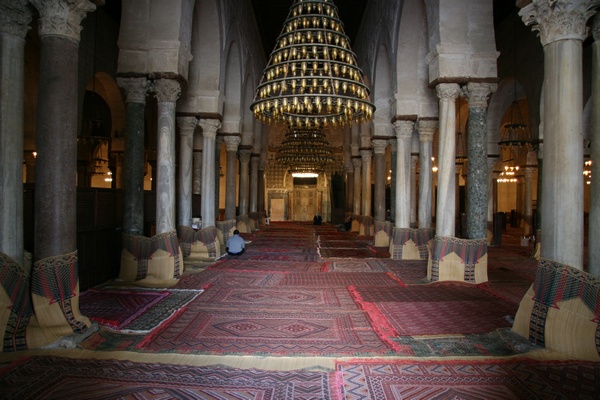 Interior de la Gran Mezquita
