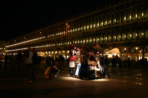 Piazza San Marco at night