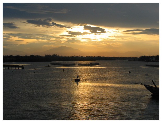 Sunset at Hoi An