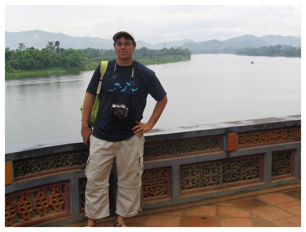 View from Thien Mu Pagoda