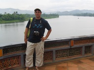 View from Thien Mu Pagoda