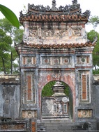 Door in Tu Duc Tomb