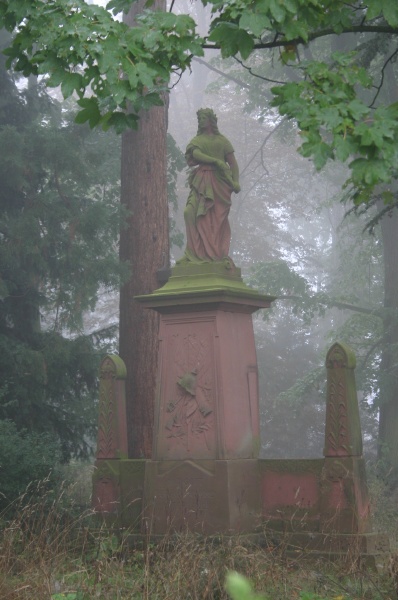 Statue in Johanisberg Castle