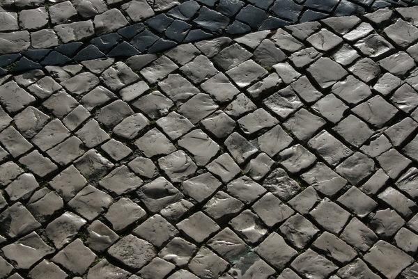 Cobbled Paving