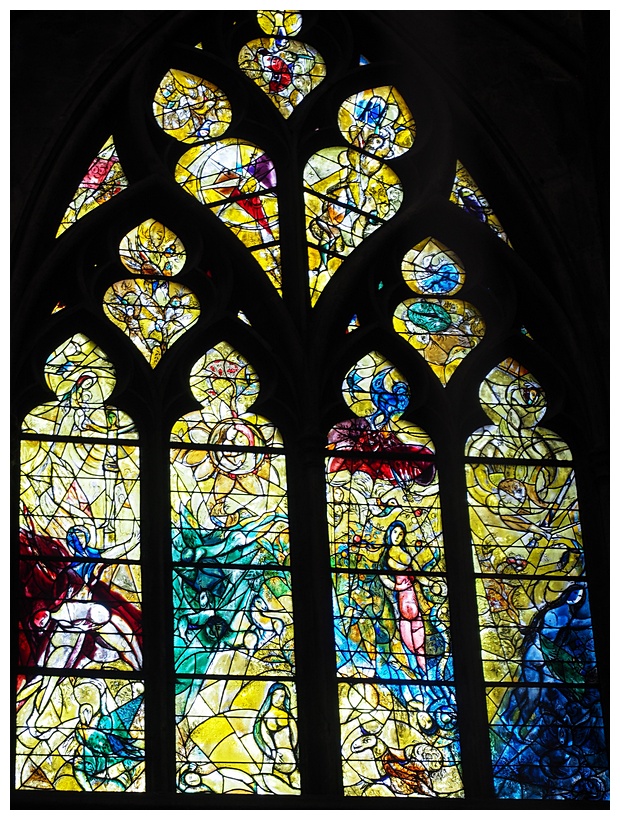 Chagall Stained-Glass Window